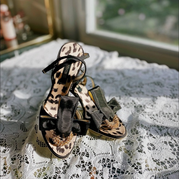 Roberto Cavalli Shoes - Roberto Cavalli Bow Heels